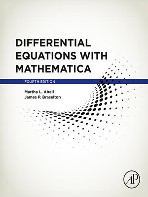 cover image of Differential Equations with Mathematica